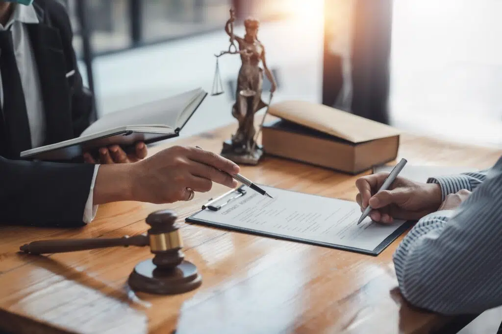 Legal Consultation in Progress with a Lawyer | Mediation Services Seattle | The Hemmat Law Group