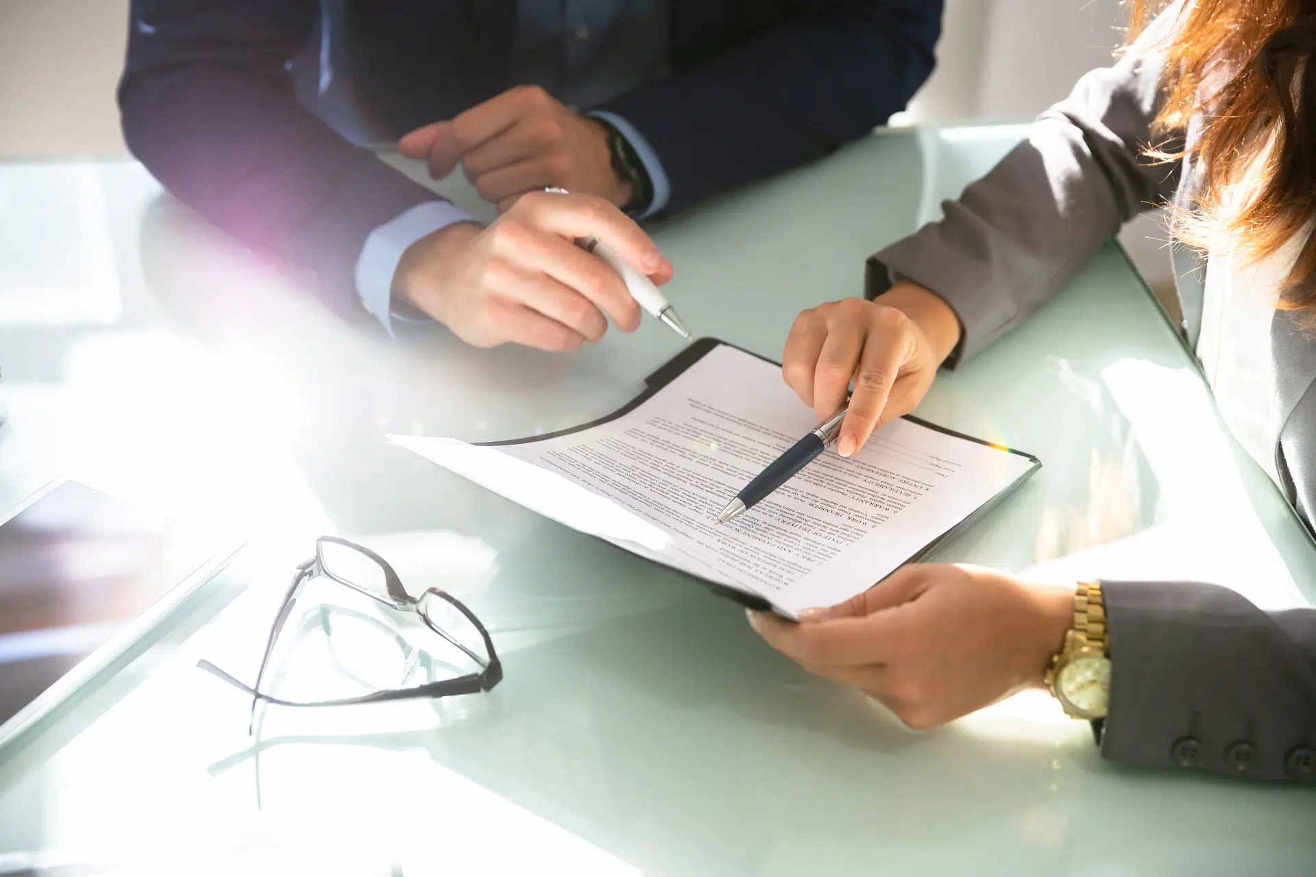 Legal agreement being signed | Divorce Lawyer | The Hemmat Law Group