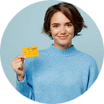Smiling professional woman shown in a circular portrait | Hemmat Law Group