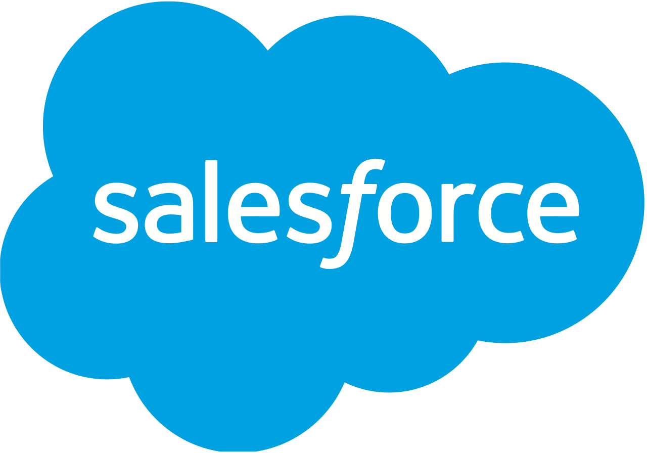 Salesforce logo in blue cloud design | Hemmat Law Group