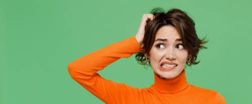Confused woman scratching head | Hemmat Law Group